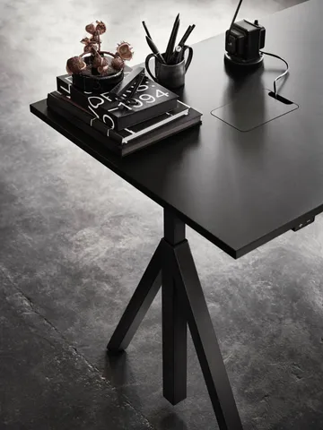 Works γραφείο μαύρο 78x140 cm - Works
