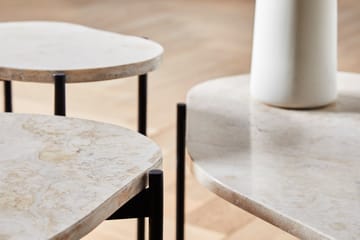 Τραπεζάκι La Terra occasional, μικρό - Ivory - Woud