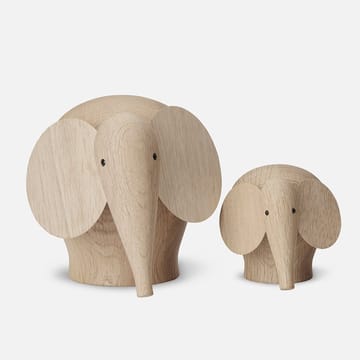 Nunu ξύλινος ελέφαντας - μεσαίο - Woud