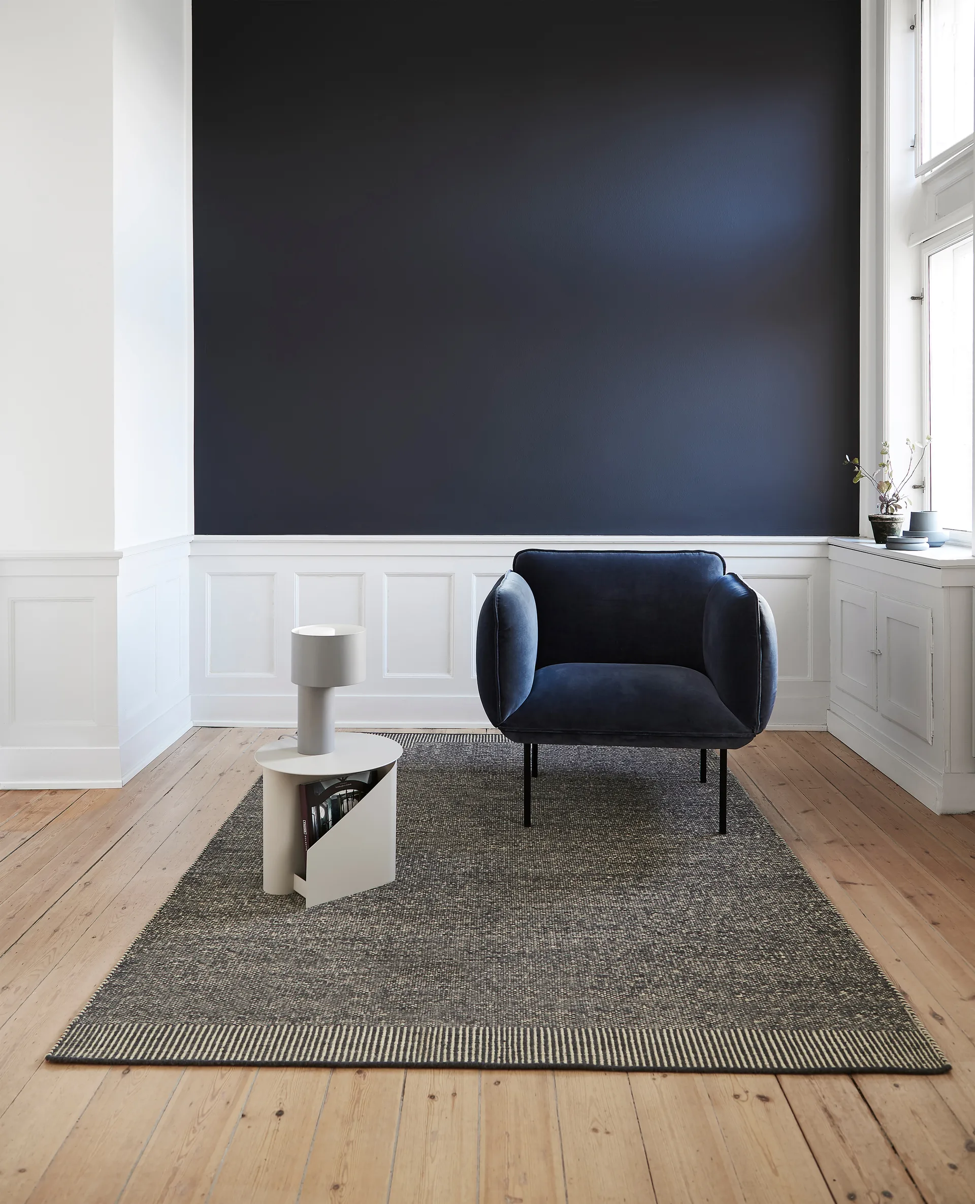 Rombo χαλί γκρι, 170x240 cm Woud
