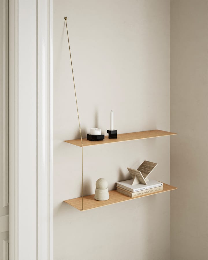 Stedge ράφι τοίχου 80 cm, Βελανιδιά Woud