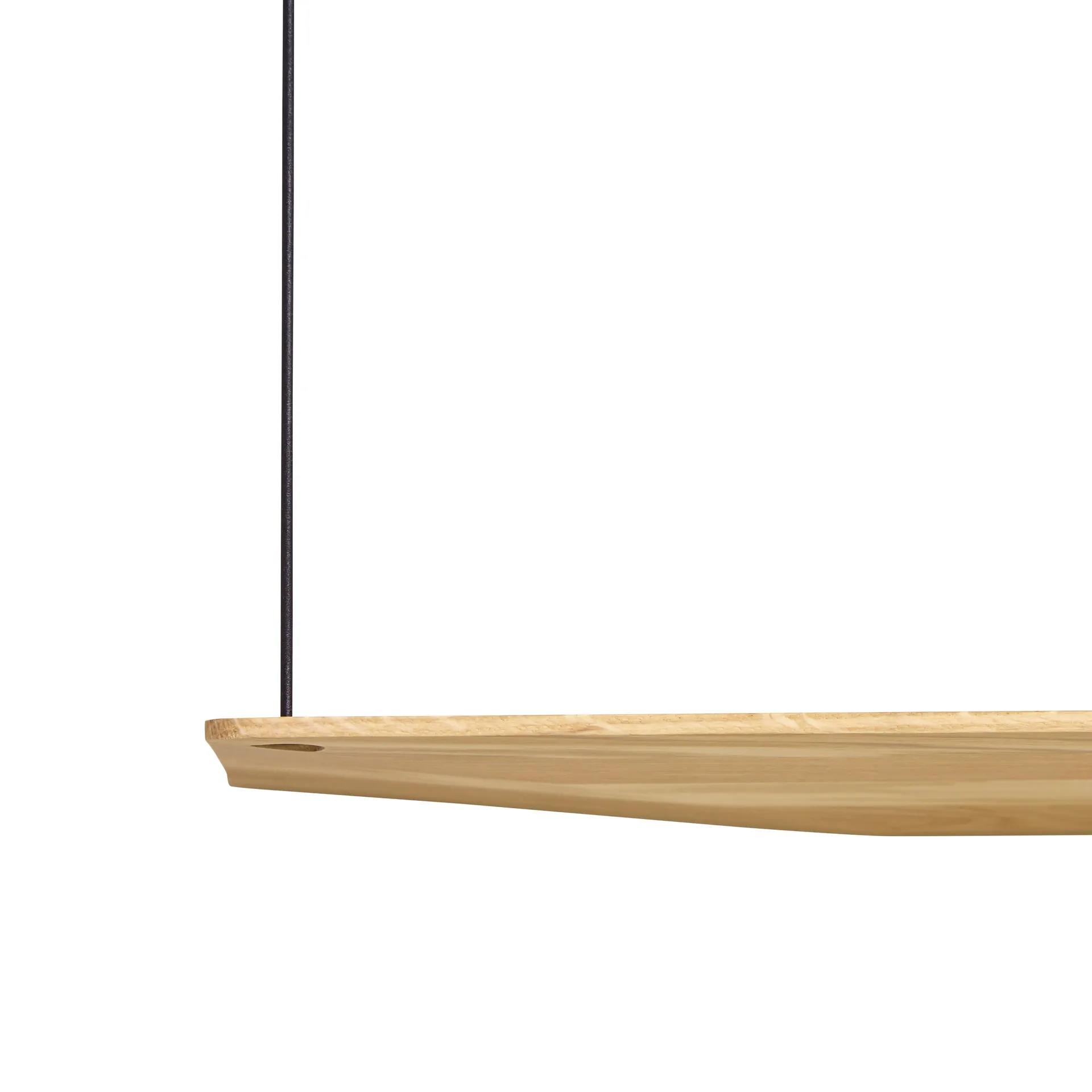 Stedge ράφι τοίχου 80 cm, δρυς με λευκό πιγμέντο Woud