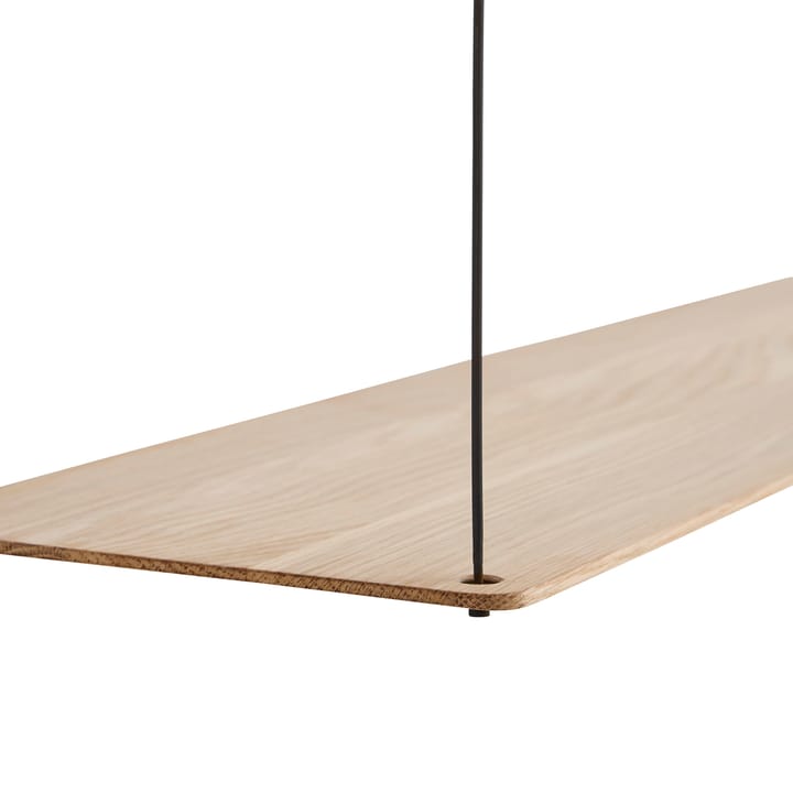 Stedge ράφι τοίχου 80 cm, δρυς με λευκό πιγμέντο Woud