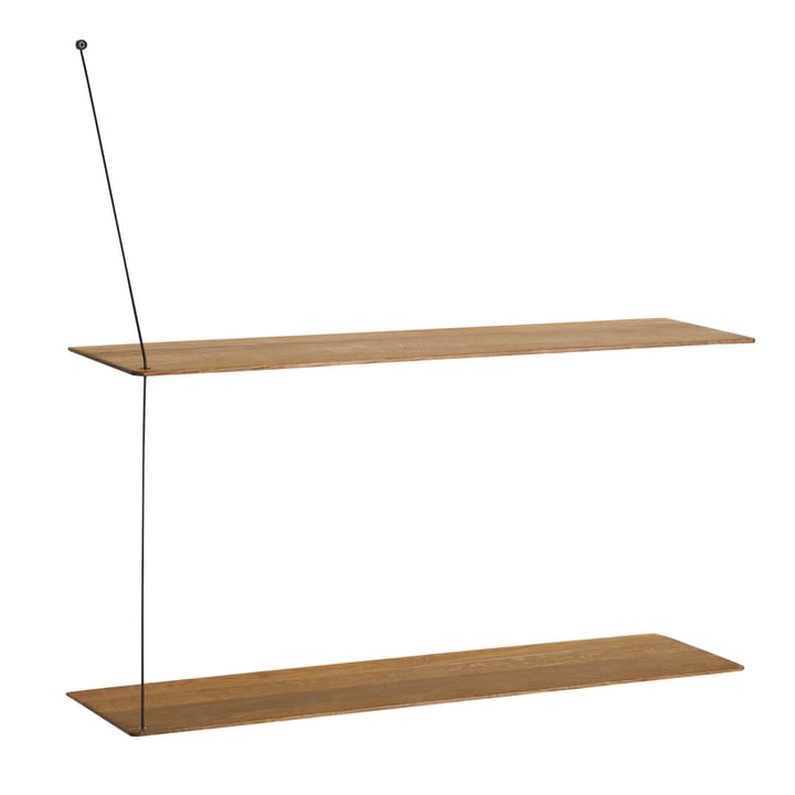 Stedge ράφι τοίχου 80 cm - Καπνισμένη δρυς - Woud