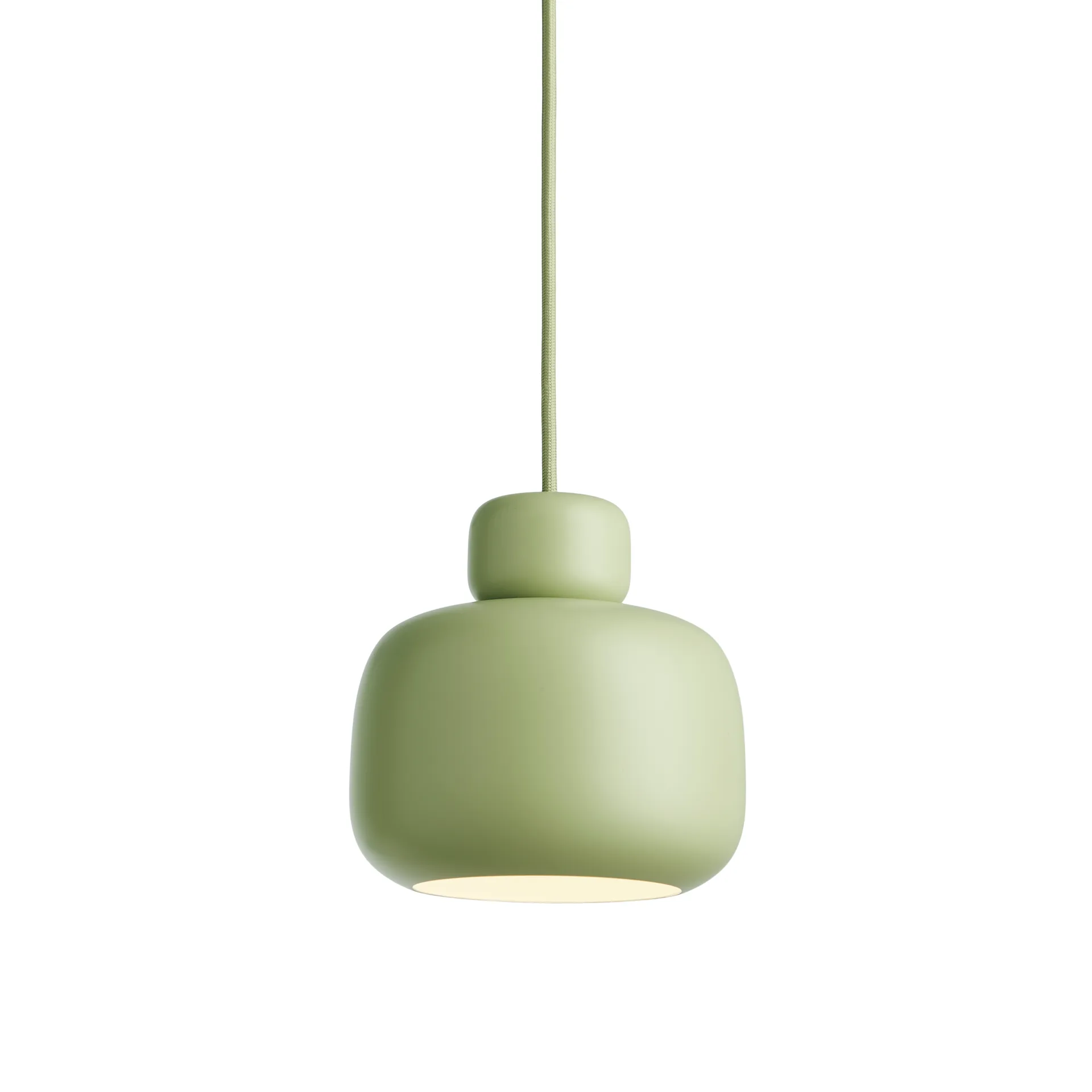Stone φωτιστικό οροφής small, Matcha green Woud