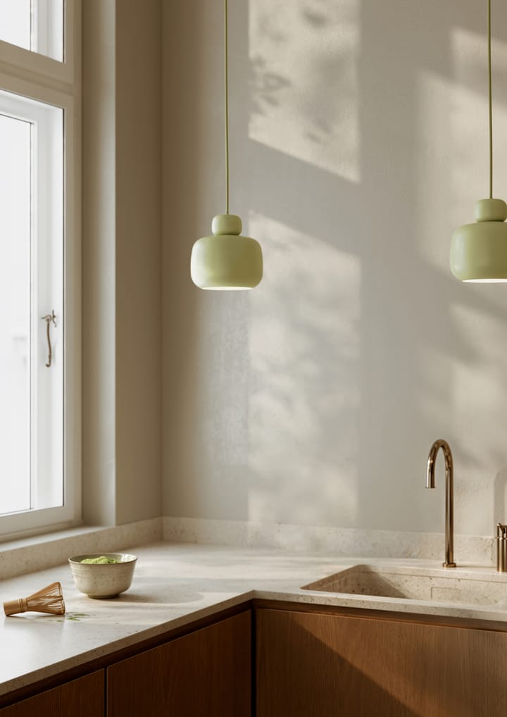 Stone φωτιστικό οροφής small, Matcha green Woud