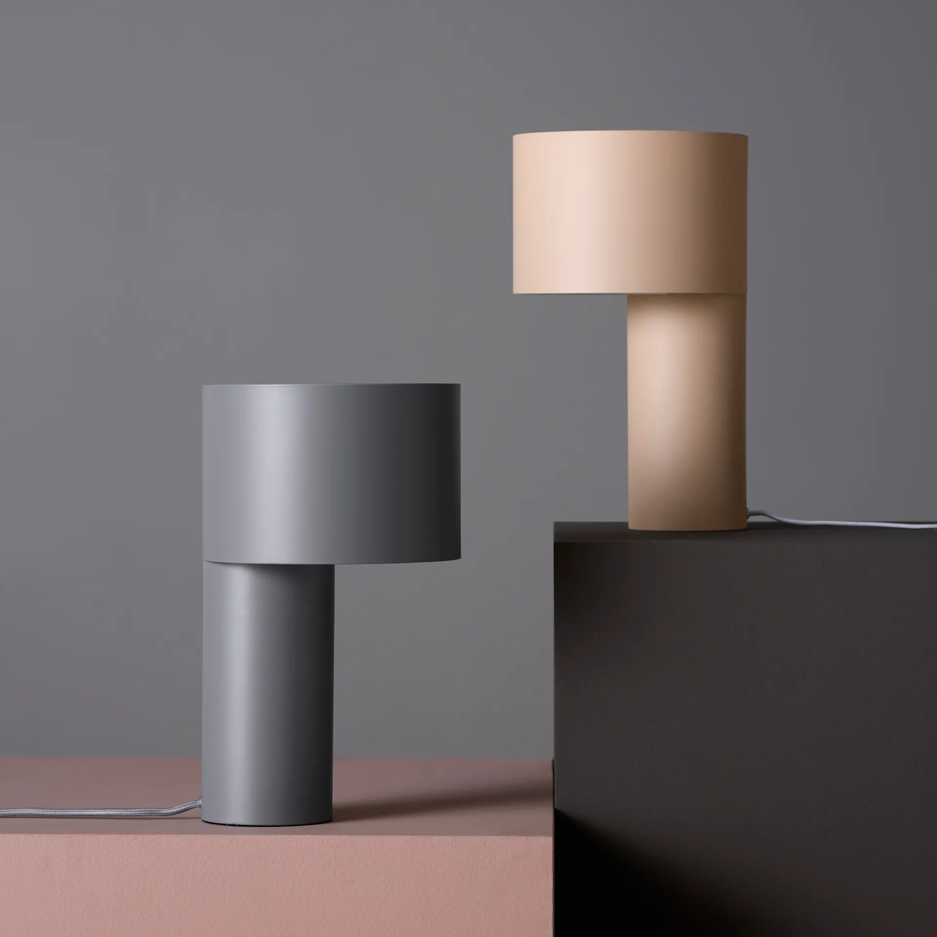 Vincent επιτραπέζιο φωτιστικό, γκρι Woud