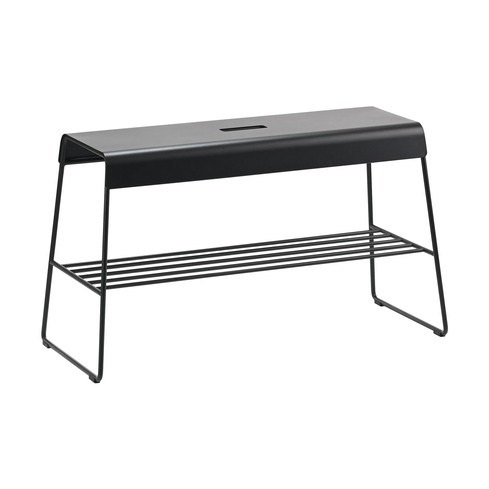 Πάγκος εξωτερικού χώρου A-bench με ράφι 45 cm, Black Zone Denmark