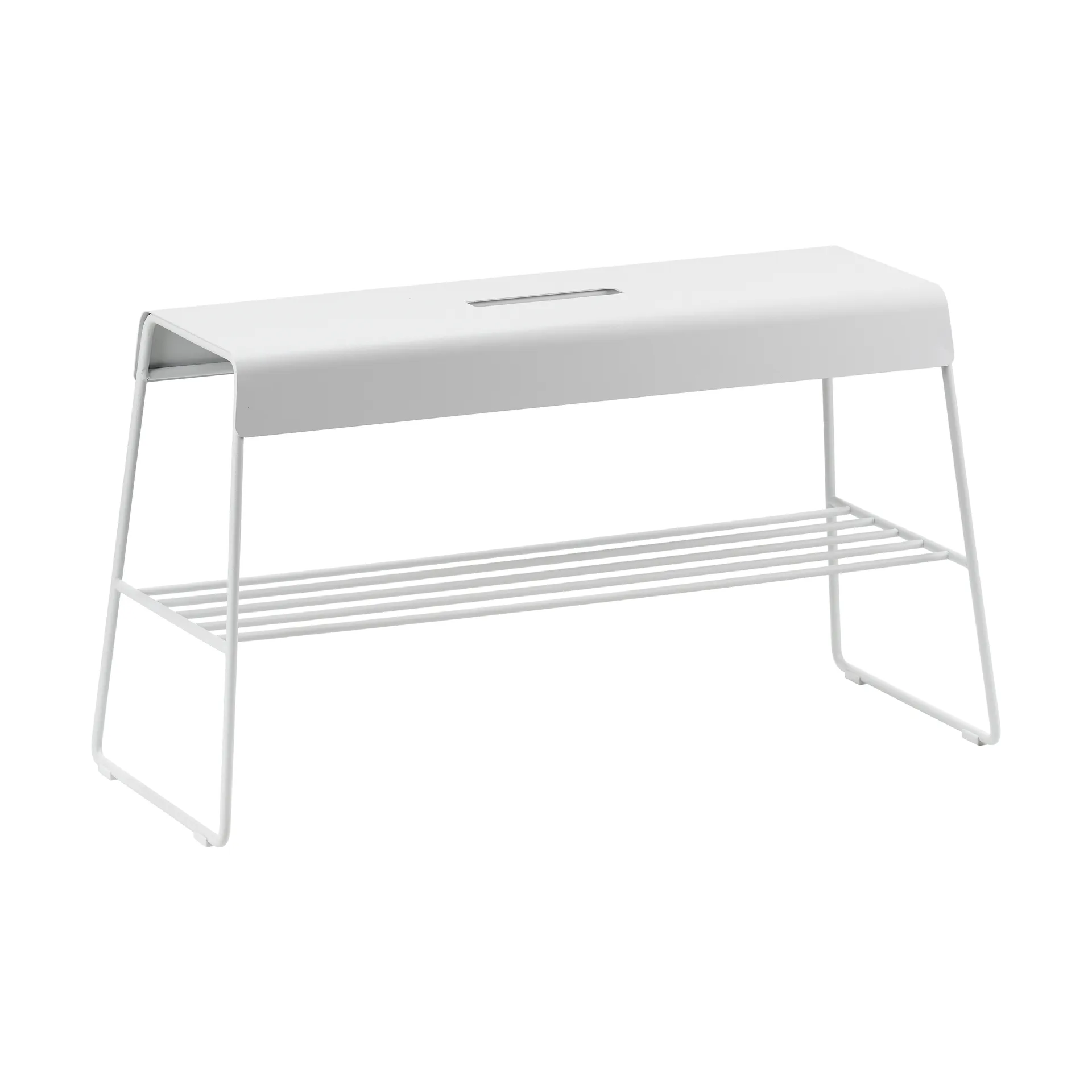 Πάγκος εξωτερικού χώρου A-bench με ράφι 45 cm, Soft Grey Zone Denmark