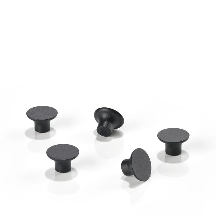 Μαγνήτες A-Magnet - μαύρο, σετ 5 τεμαχίων - Zone Denmark