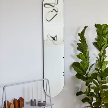 Καθρέφτης τοίχου A-Wall - Soft grey, large - Zone Denmark