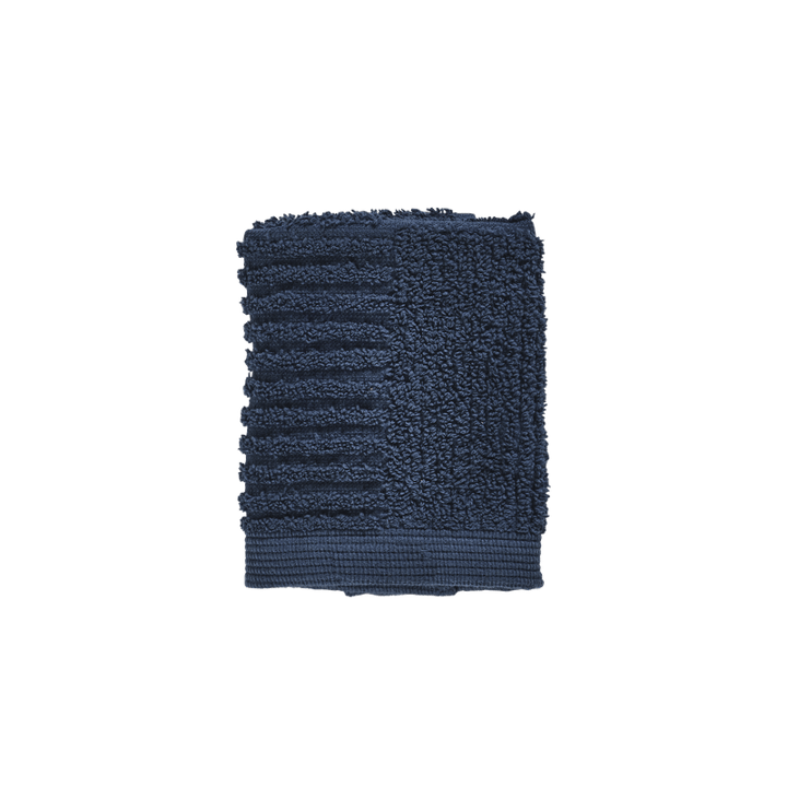 Classic πετσέτα προσώπου 30x30 cm - Dark blue - Zone Denmark