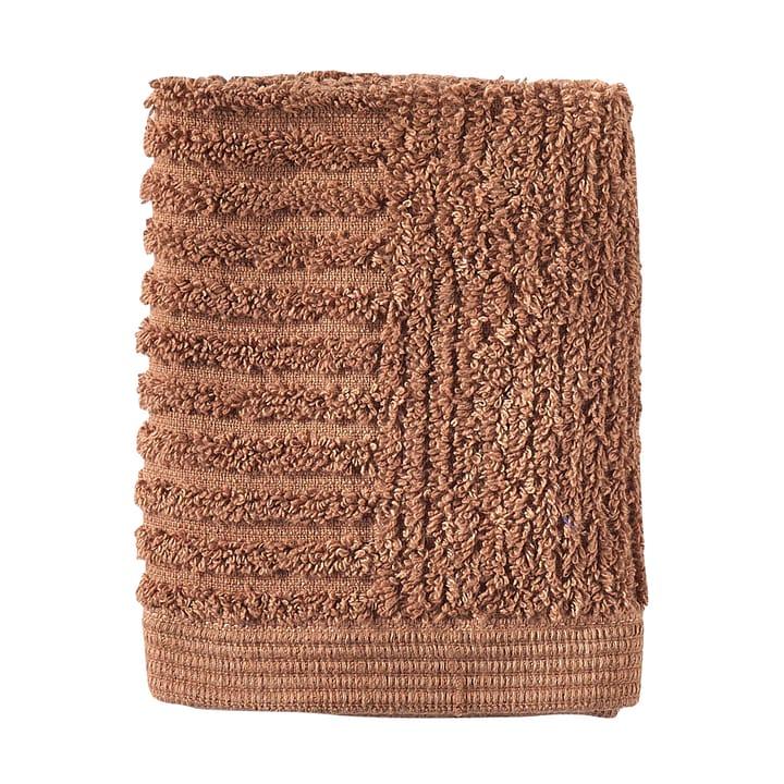 Classic πετσέτα προσώπου 30x30 cm - Terracotta - Zone Denmark