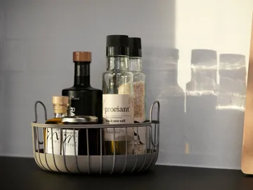 Καλάθι Inu Ø22x8 cm - Taupe - Zone Denmark