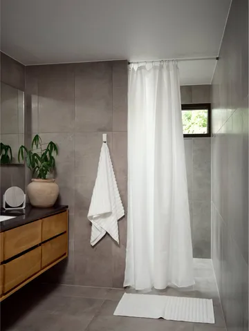 Lux κουρτίνα ντους - White, 180x220 εκ. - Zone Denmark