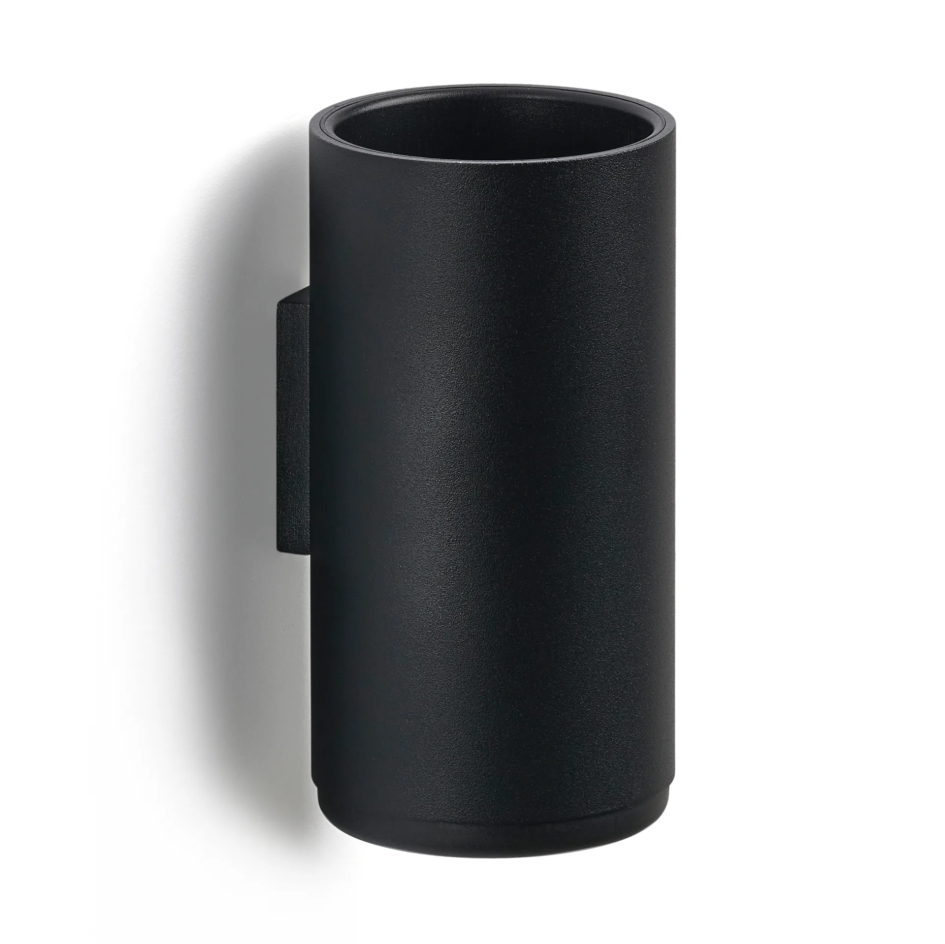 RIM κούπα για οδοντόβουρτσες 10 cm - τοίχου 13.6 cm, Μαύρο Zone Denmark