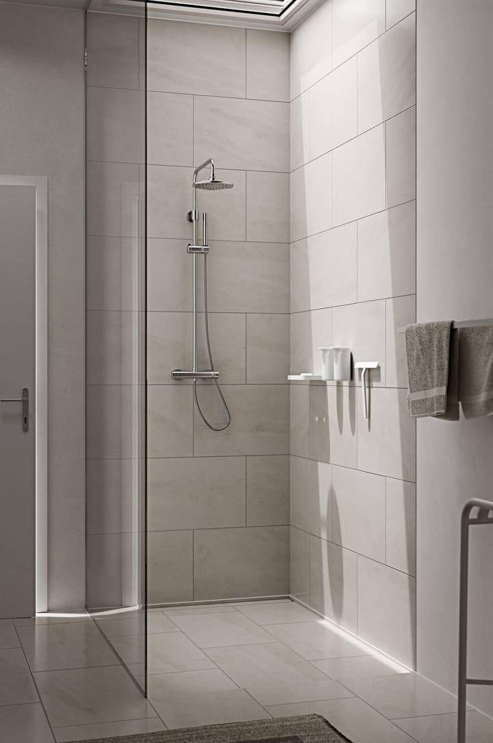 RIM ράφι μπάνιου χαμηλό 11x22 cm - Λευκό - Zone Denmark