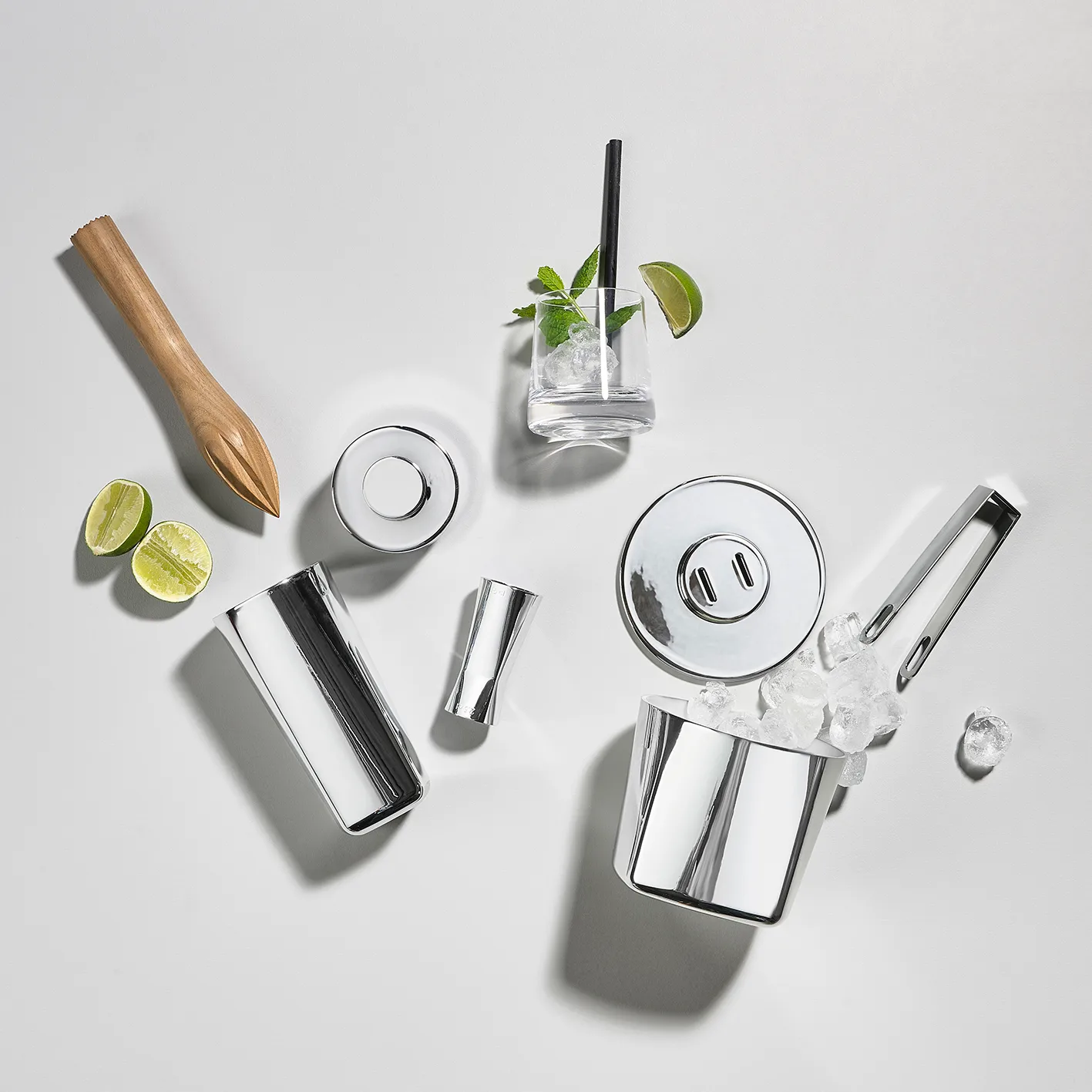 Rocks μεζούρα 2.5/5 cl, λείο Zone Denmark