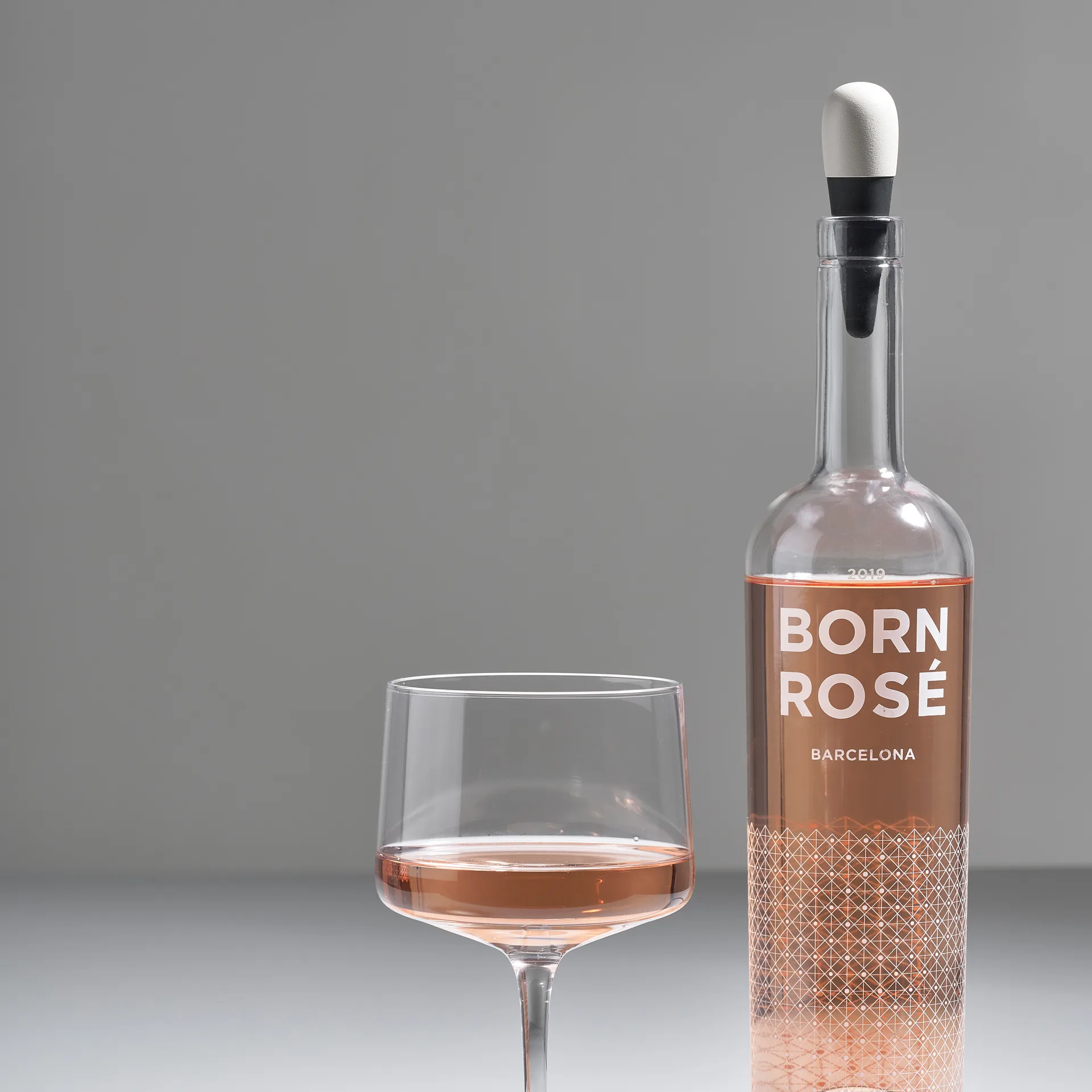 Rocks πώμα φιάλης κρασιού 2.5x8.5 cm, θερμό γκρι Zone Denmark