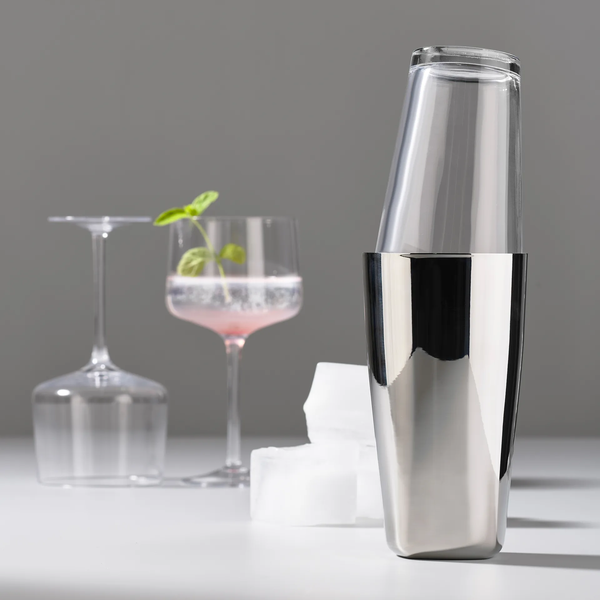 Rocks Boston shaker, γυαλισμένο ατσάλι Zone Denmark