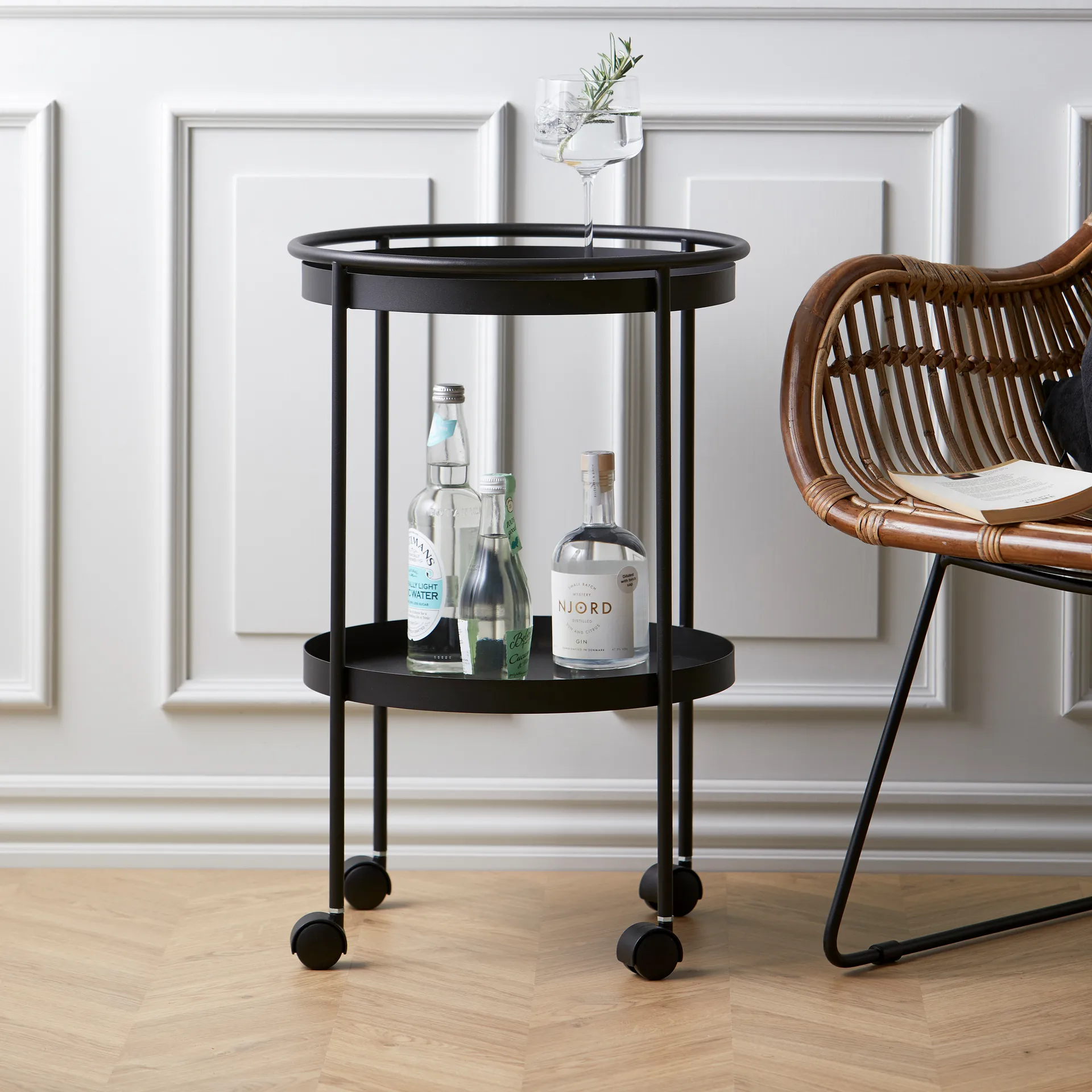 Rocks τρόλεϊ μπαρ, μαύρο Zone Denmark