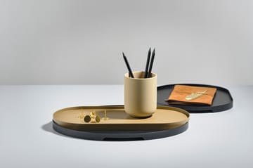Singles δίσκος οβάλ 23x35 cm - Μαύρο - Zone Denmark