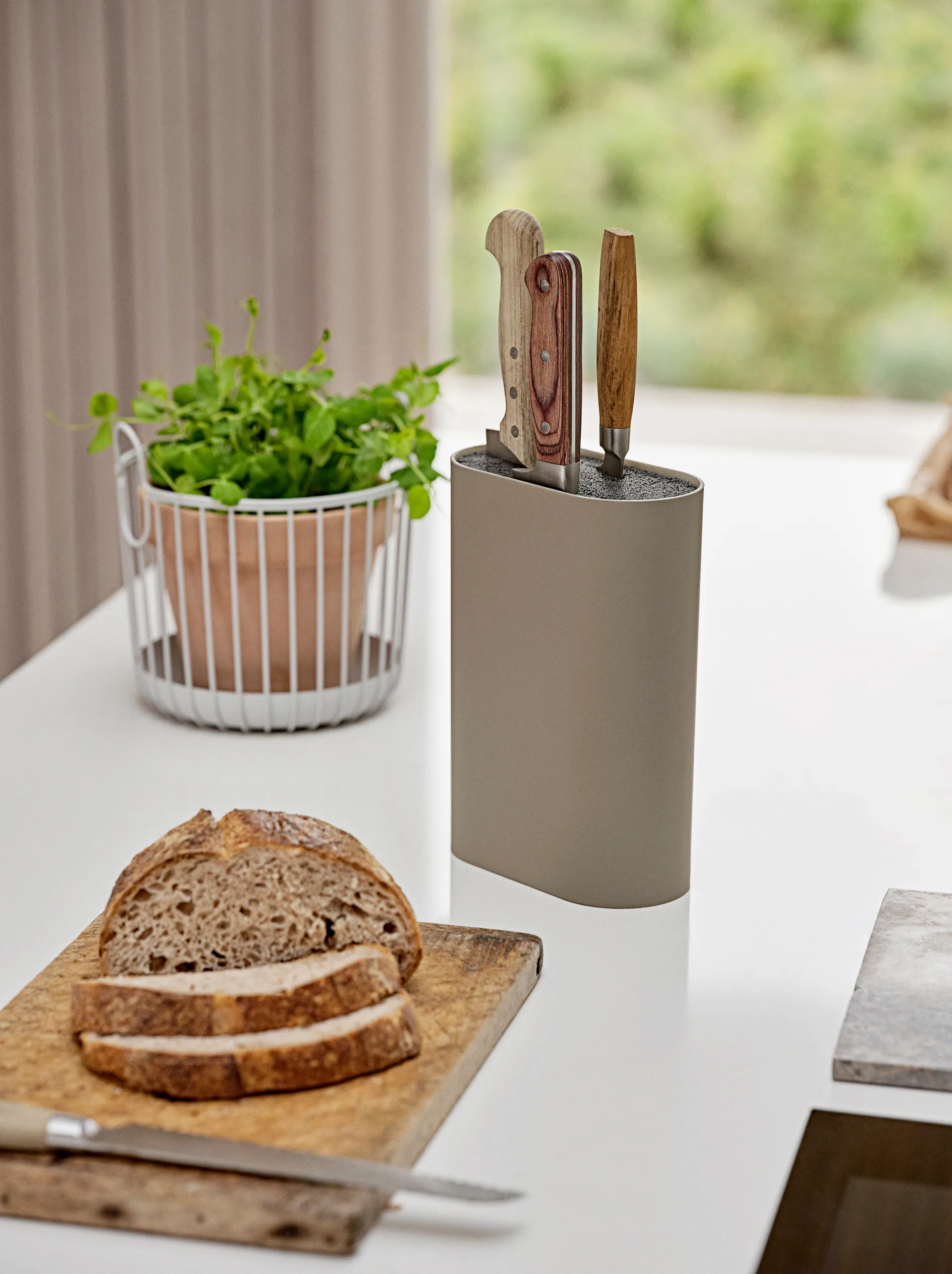 Μπλοκ μαχαιριών Singles 24 εκ., Taupe Zone Denmark