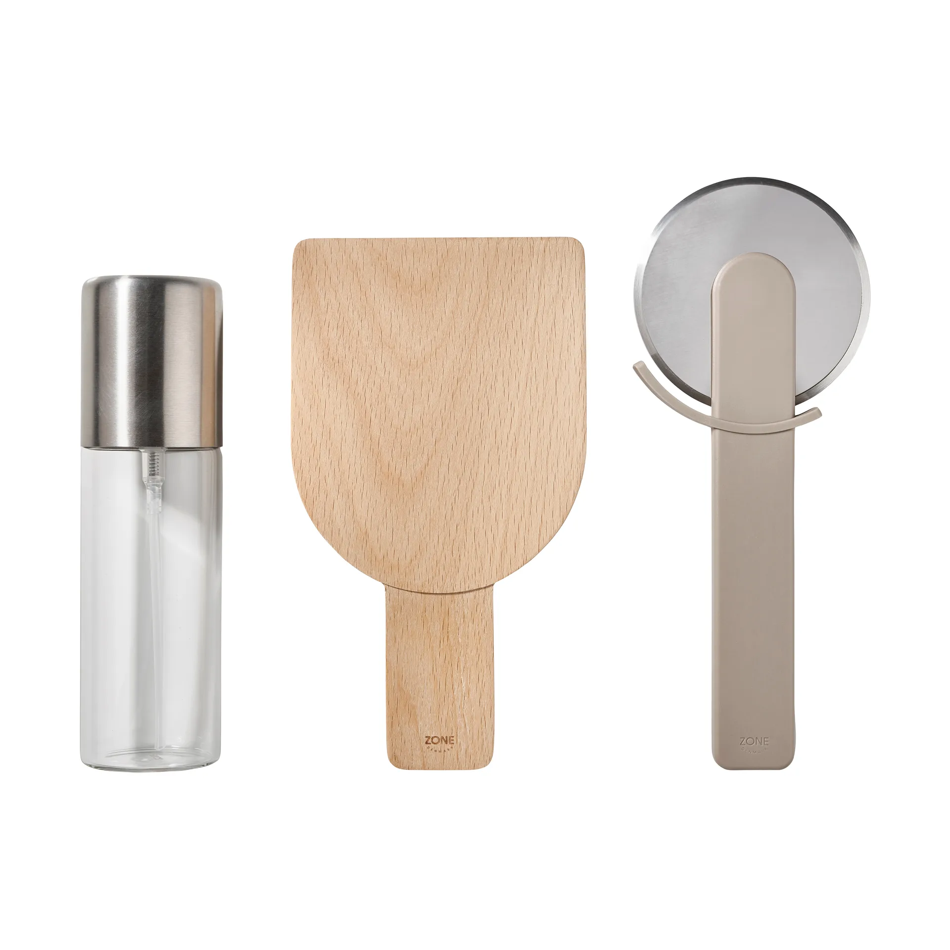 Σετ πίτσας Singles 3 τεμάχια, Soft taupe Zone Denmark