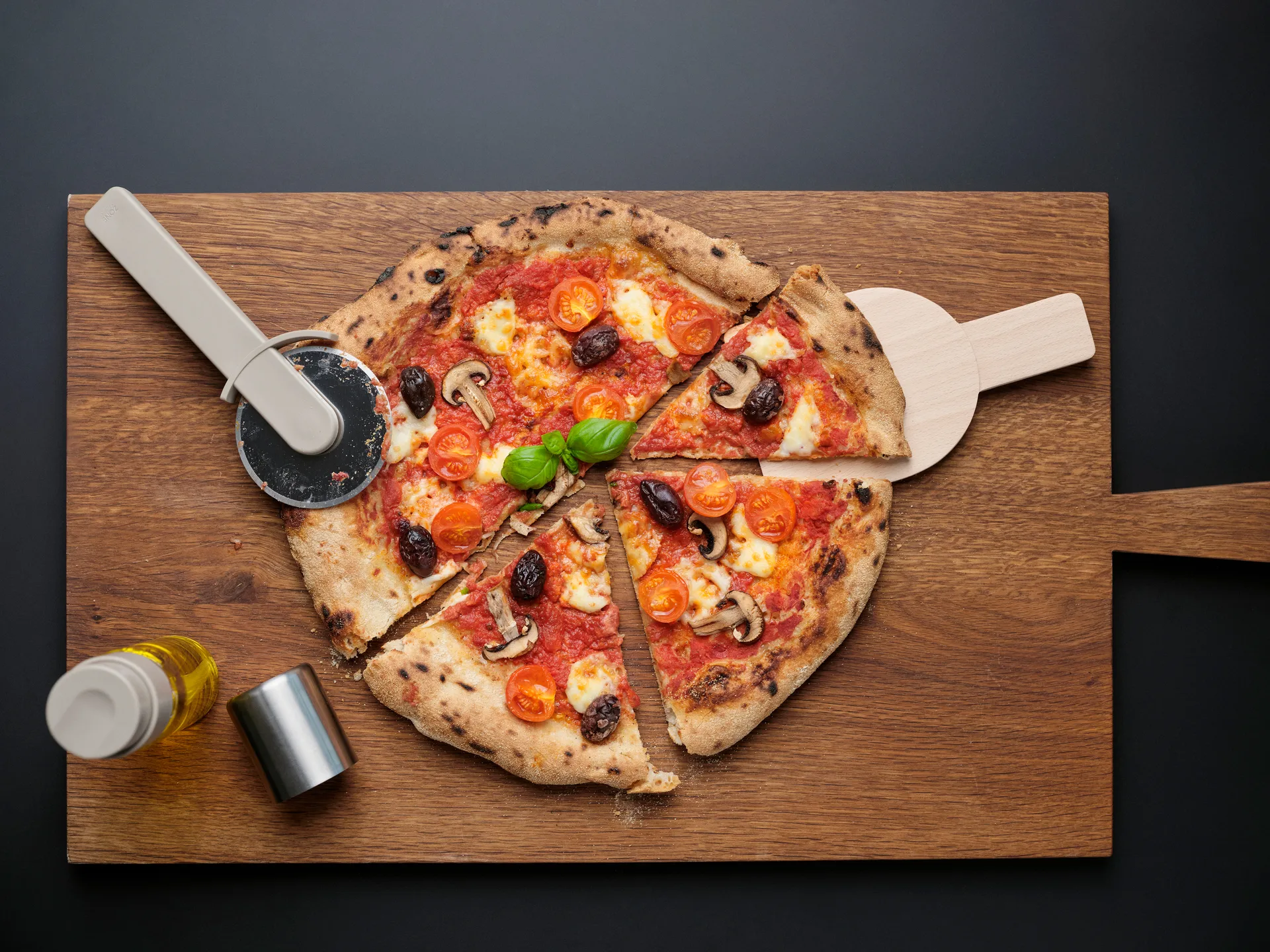 Σετ πίτσας Singles 3 τεμάχια, Soft taupe Zone Denmark