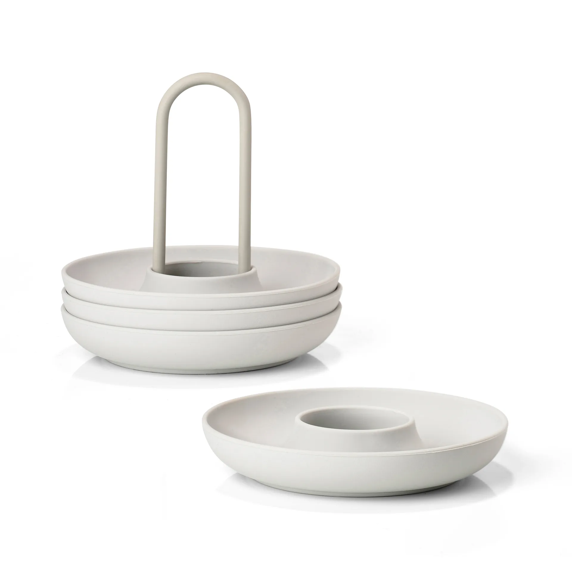 Singles σουβέρ 6-pack με βάση, Θερμό Γκρι Zone Denmark