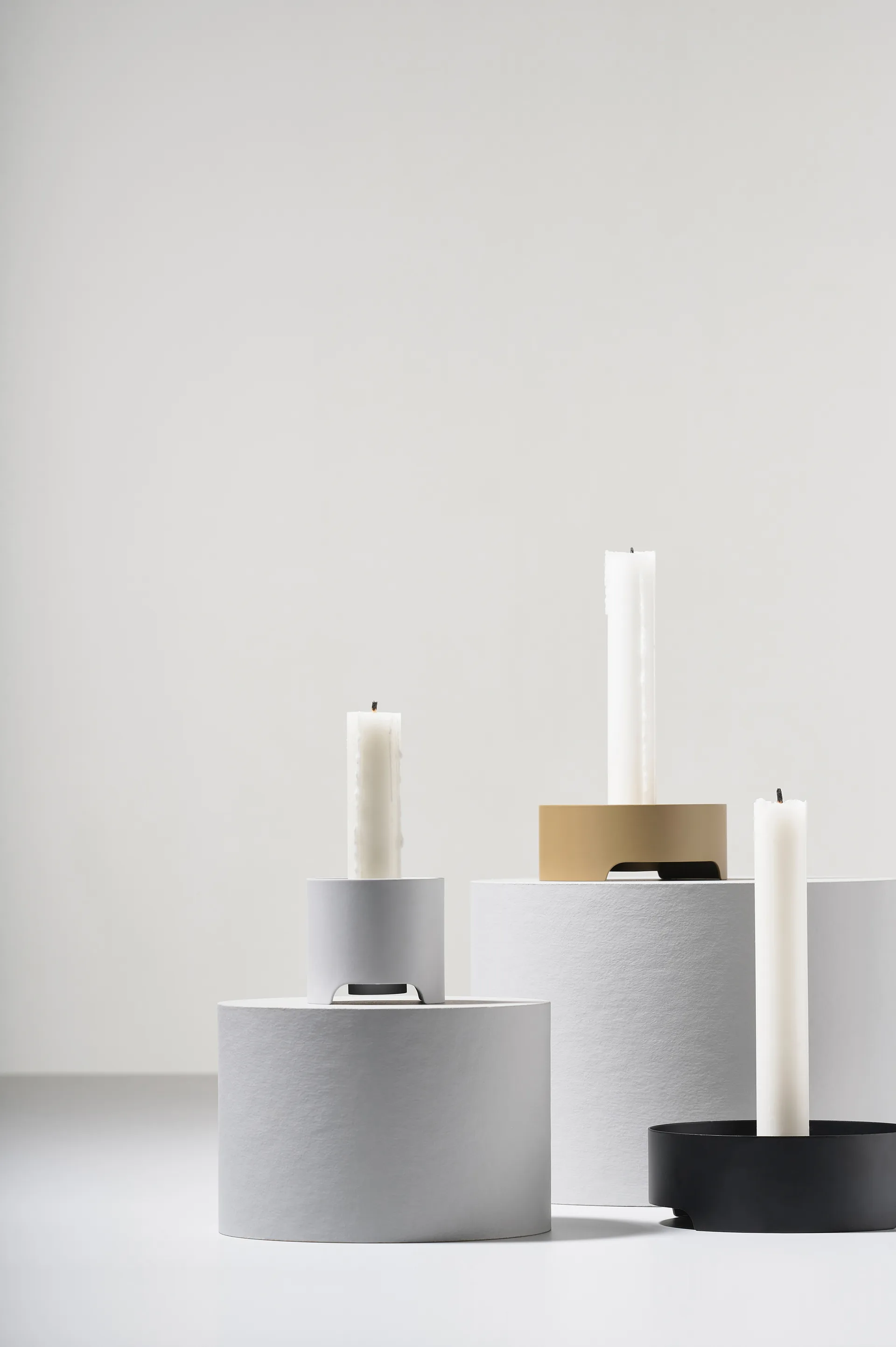 Singles κηροπήγιο Ø 9 cm, Μαύρο Zone Denmark