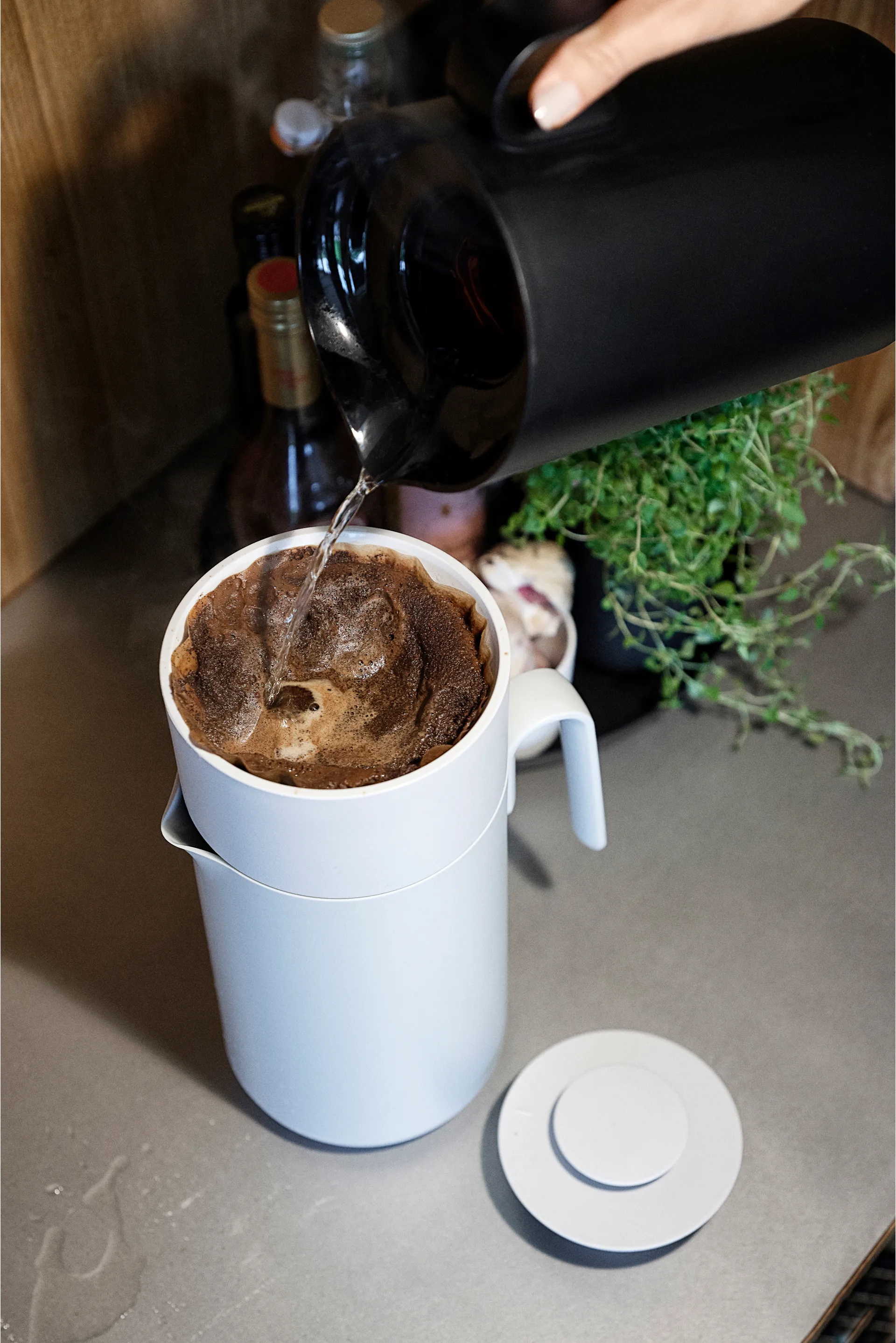 Φίλτρο καφέ Singles για θερμός κανάτα, Warm grey Zone Denmark