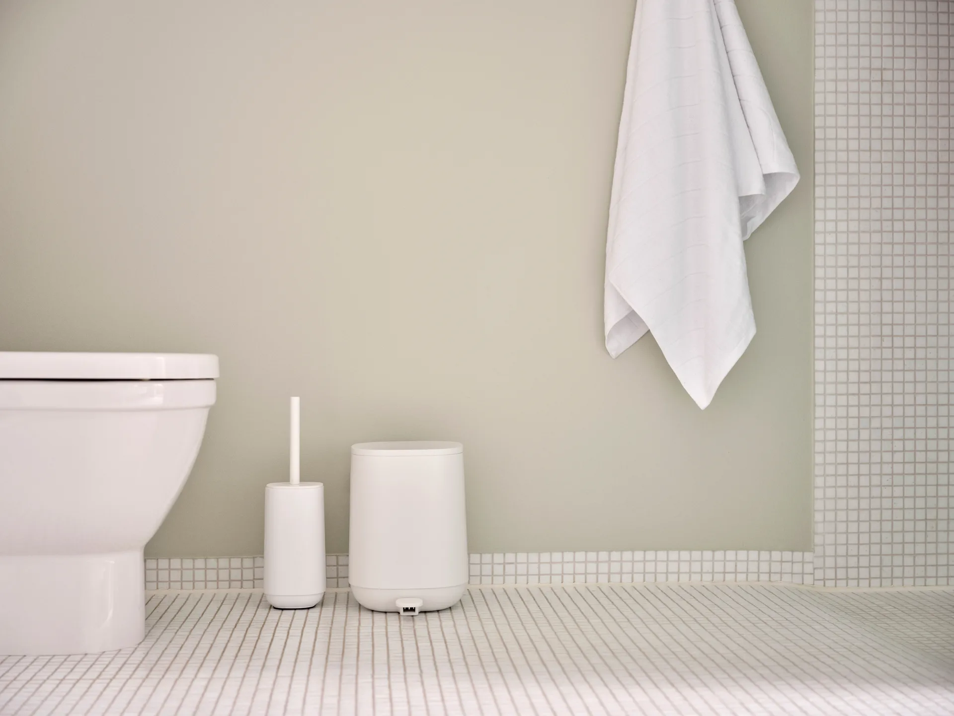 Time pedal bin 3 l, White Zone Denmark