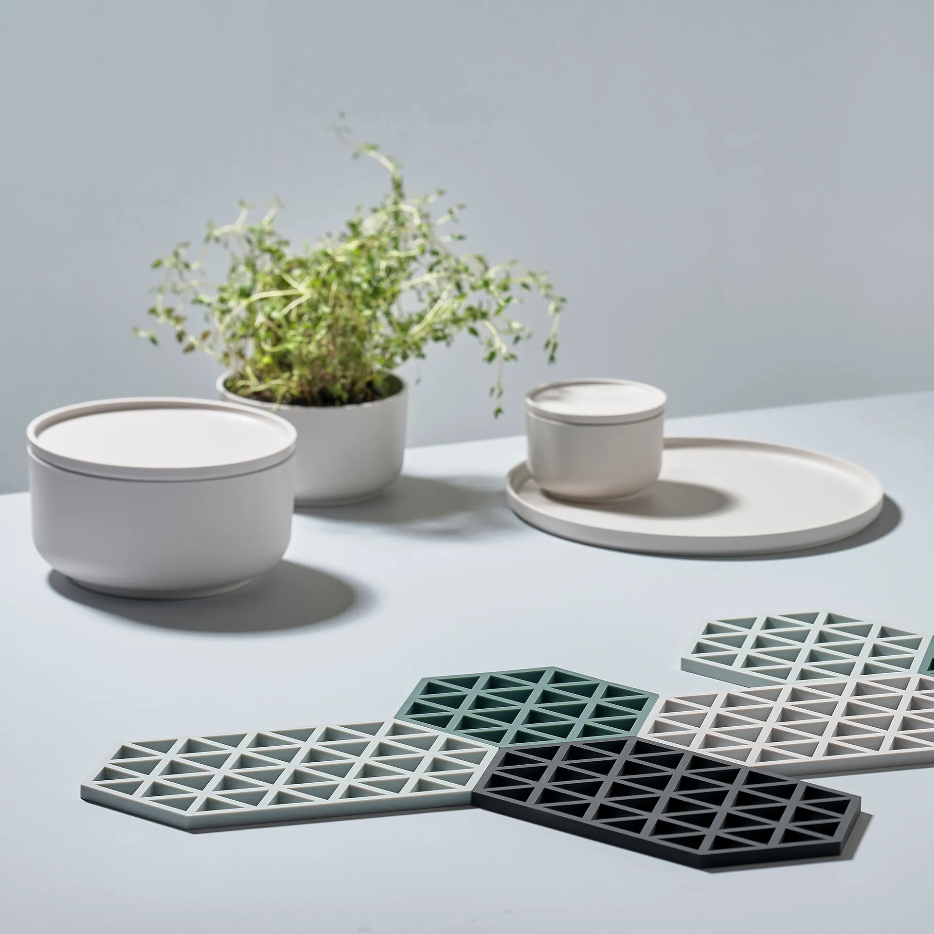 Triangle βάση για πιατέλες, σκανδιναβικός ουρανός (μπλε) Zone Denmark