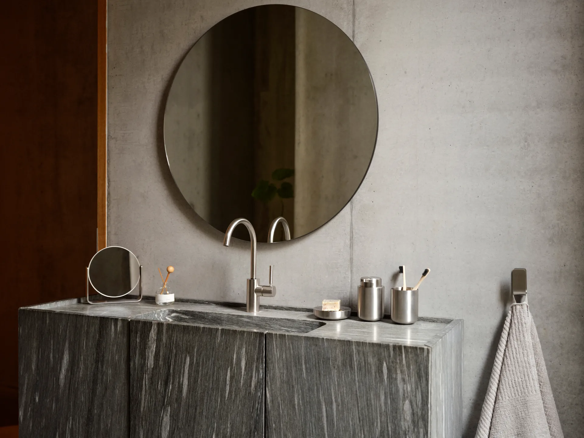Ume καλάθι πλυντηρίου Ø40x29 εκ., Stål Zone Denmark