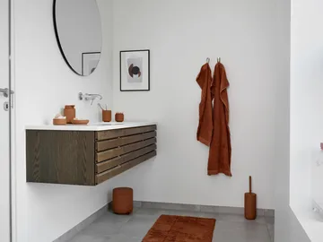 Ume καλάθι πλυντηρίου Ø40x29 εκ. - Terracotta - Zone Denmark