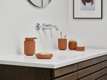 Ume καλάθι πλυντηρίου Ø40x29 εκ. - Terracotta - Zone Denmark