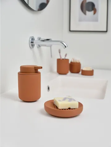 Ume καλάθι πλυντηρίου Ø40x29 εκ. - Terracotta - Zone Denmark