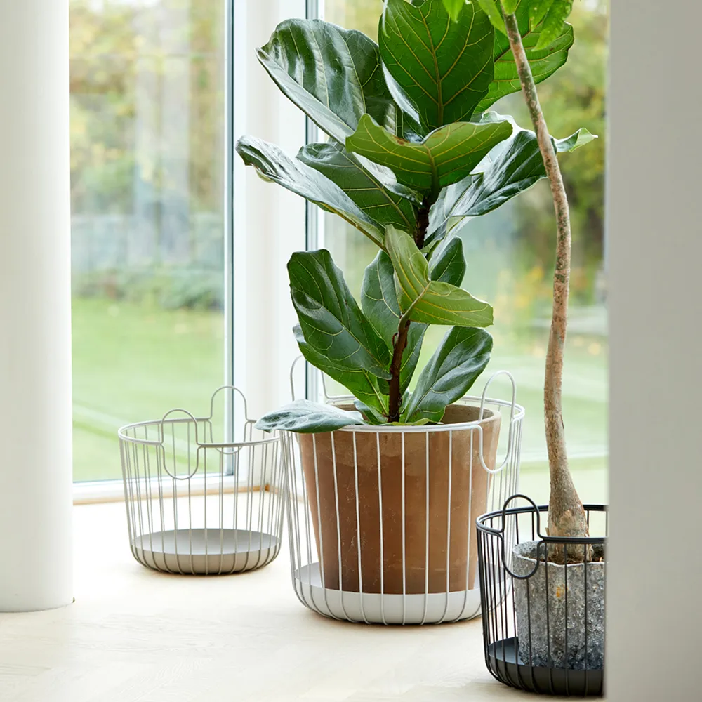 Καλάθι Zone Inu, Soft grey, large Zone Denmark