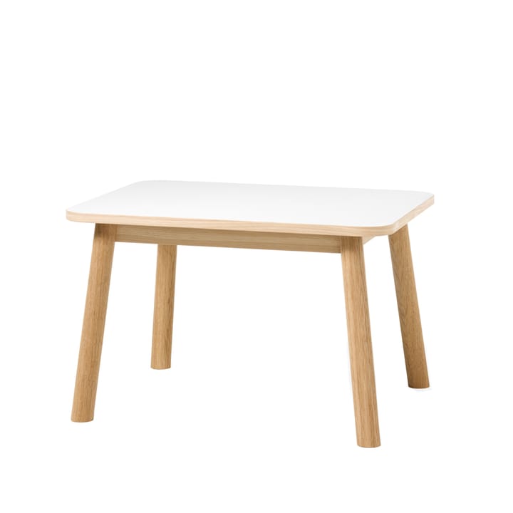 Βοηθητικό τραπέζι, Mino - Λευκό/δρυς - Zweed