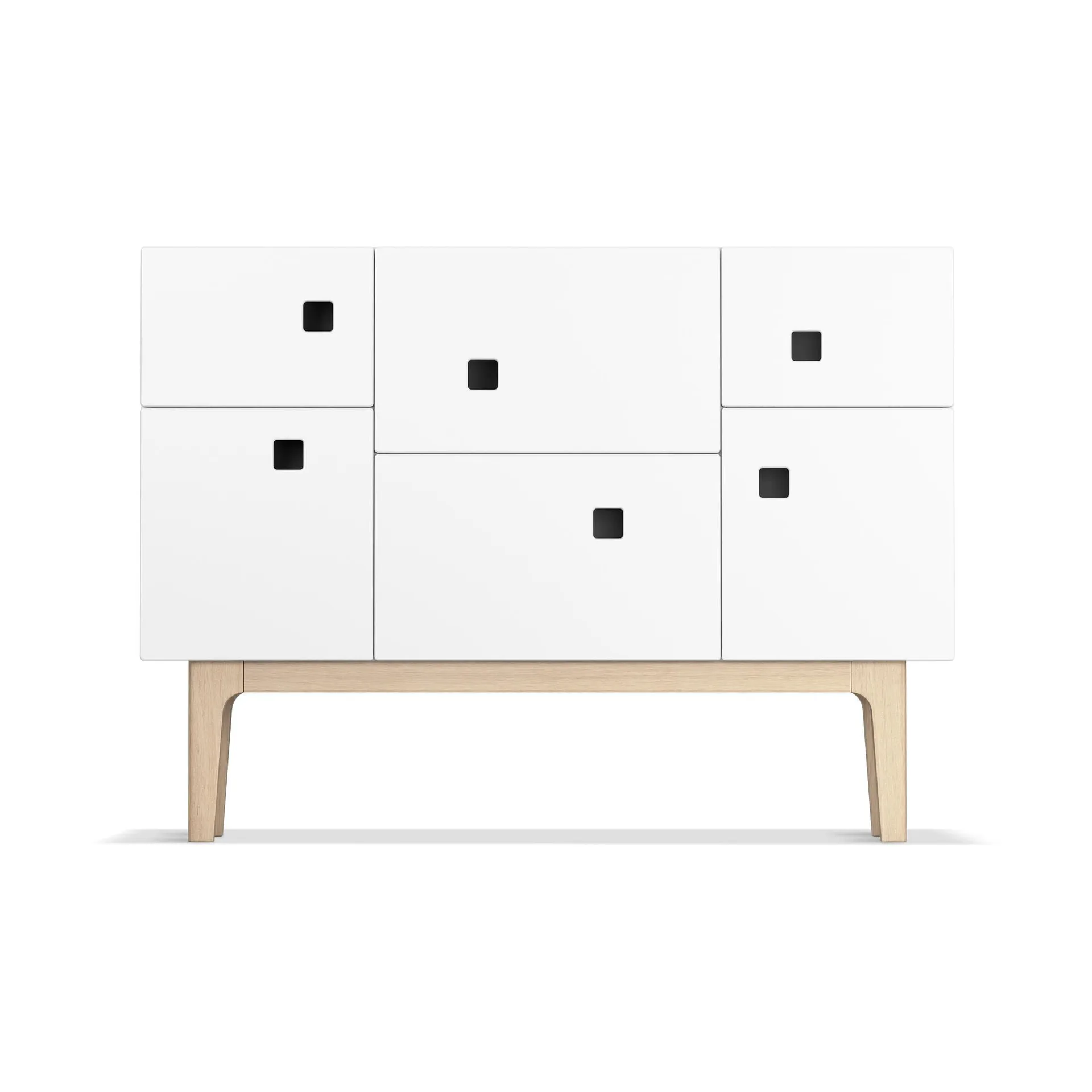 Ντουλάπι, Peep C2, Λευκό. Δρυς με λευκό πιγμέντο Zweed