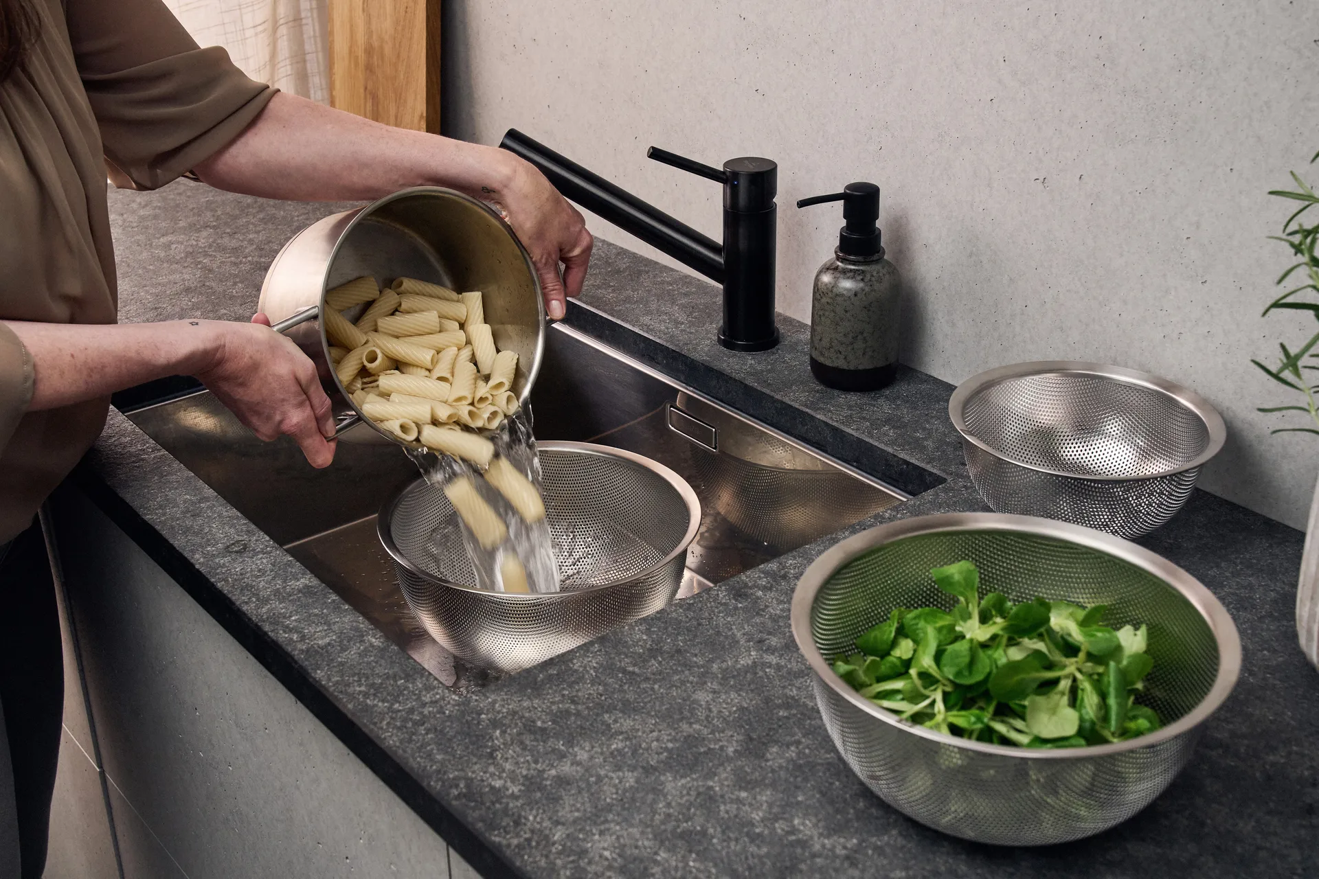 Σετ σουρωτήρια 3 τεμαχίων Zwilling Prep., Ανοξείδωτο ατσάλι Zwilling