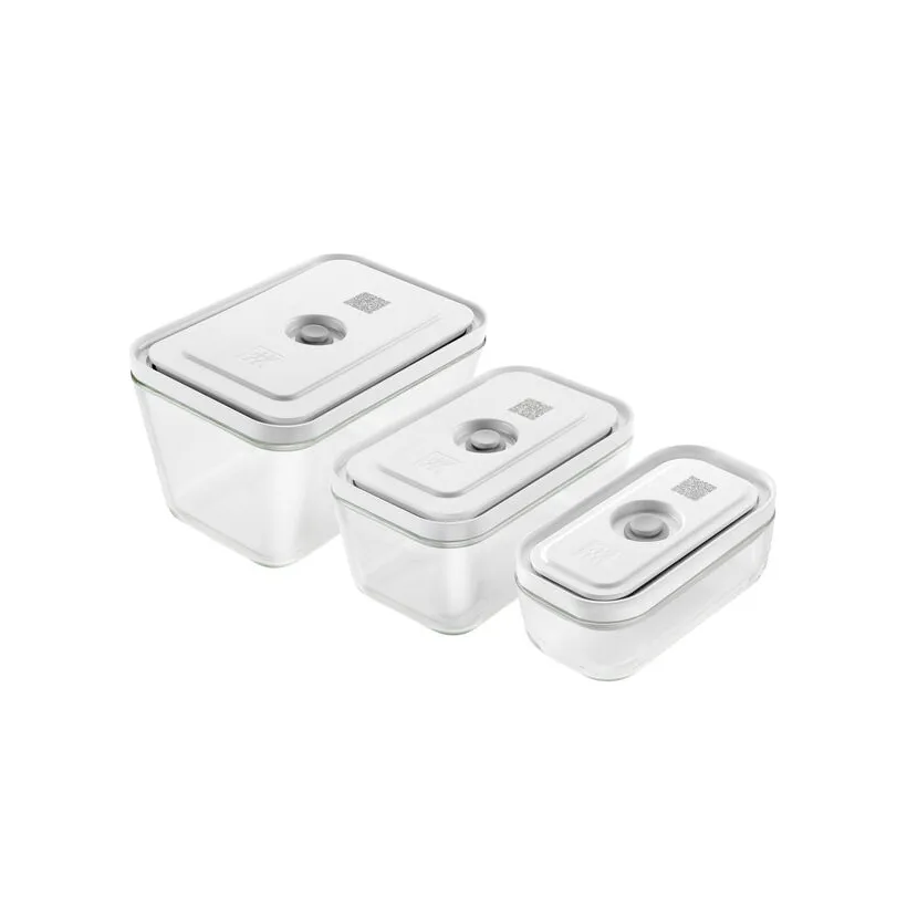 Fresh & save αεροστεγές τάπερ 3 τεμαχίων, Βοροπυριτικό γυαλί Zwilling