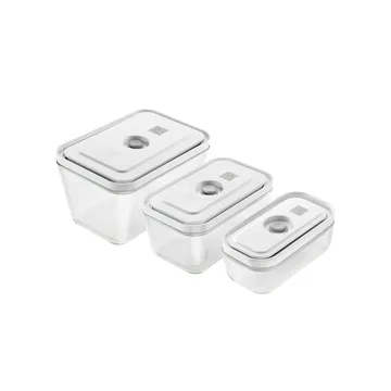 Fresh & save αεροστεγές τάπερ 3 τεμαχίων - Βοροπυριτικό γυαλί - Zwilling