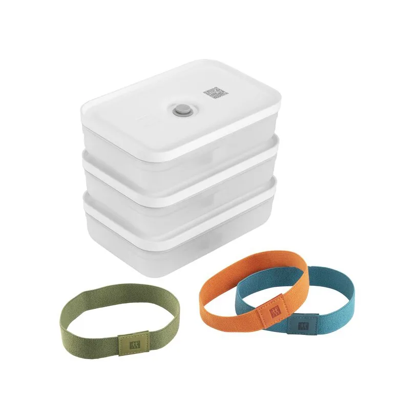 Fresh & save αεροστεγές τάπερ 6 τεμαχίων, Διαφανές Zwilling