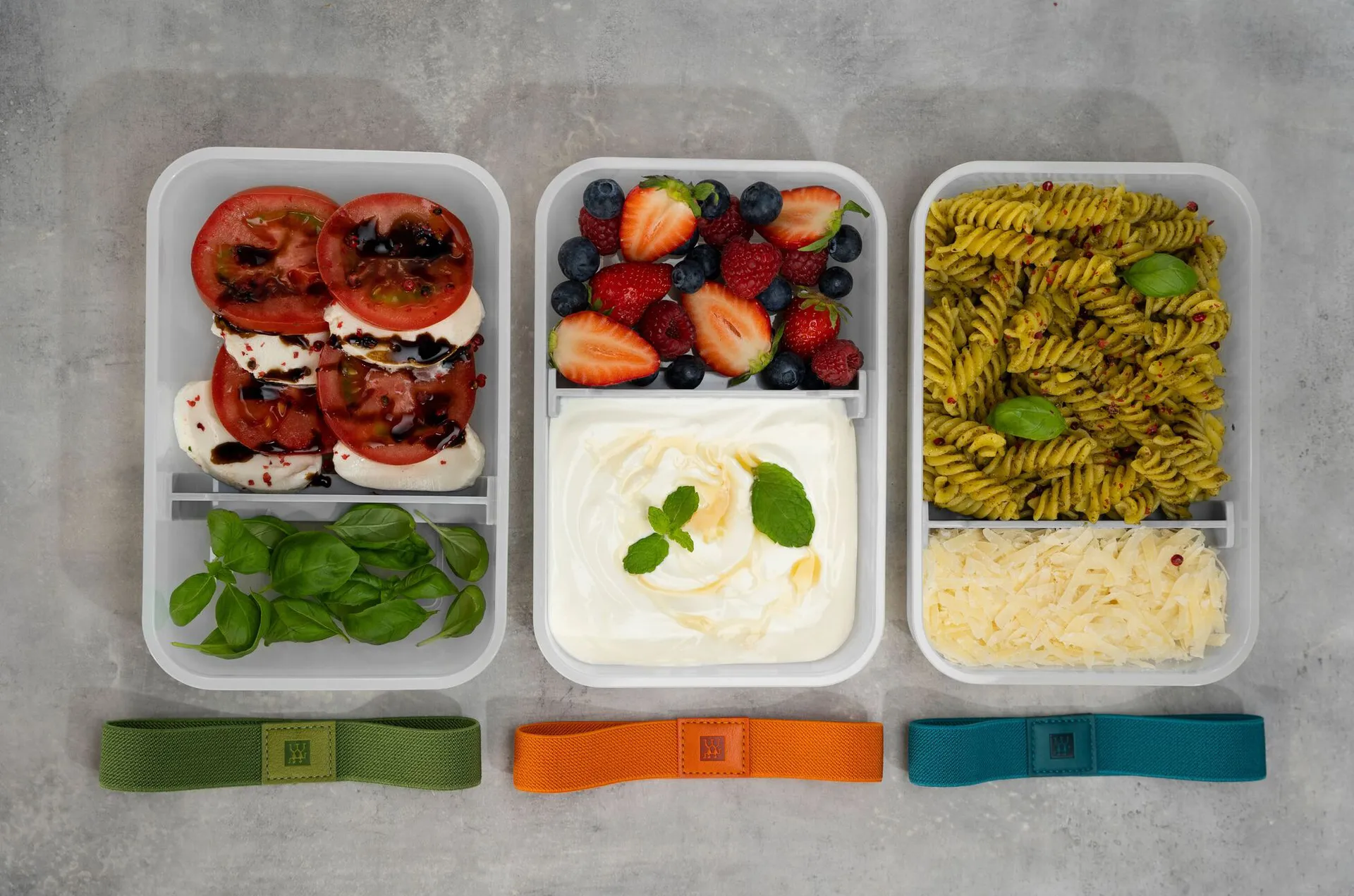 Fresh & save αεροστεγές τάπερ 6 τεμαχίων, Διαφανές Zwilling