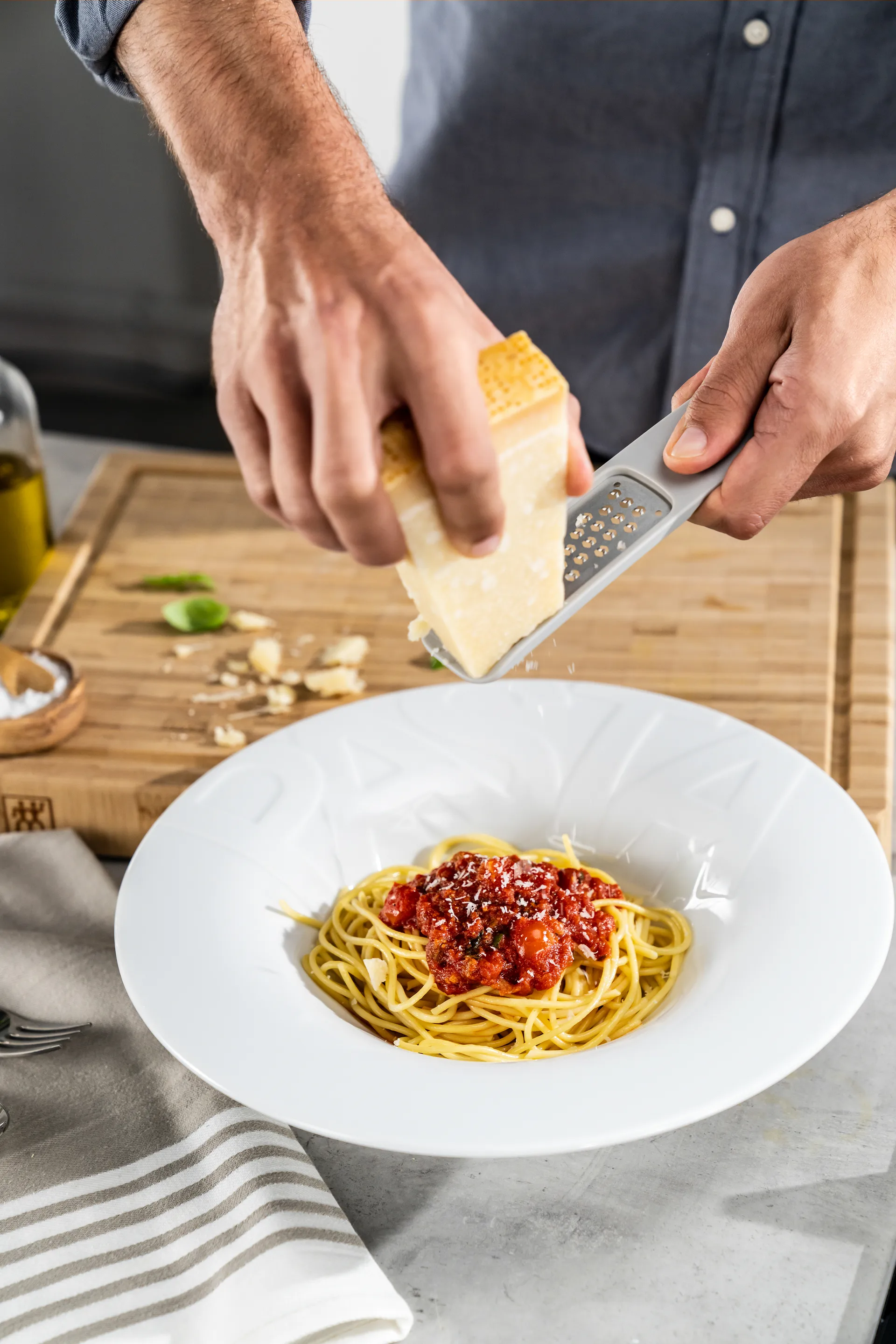 Z-cut μίνι τρίφτης, γκρι Zwilling