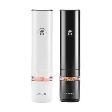 Σετ ηλεκτρικού μύλου για μπαχαρικά Zwilling - Λευκό-μαύρο - Zwilling
