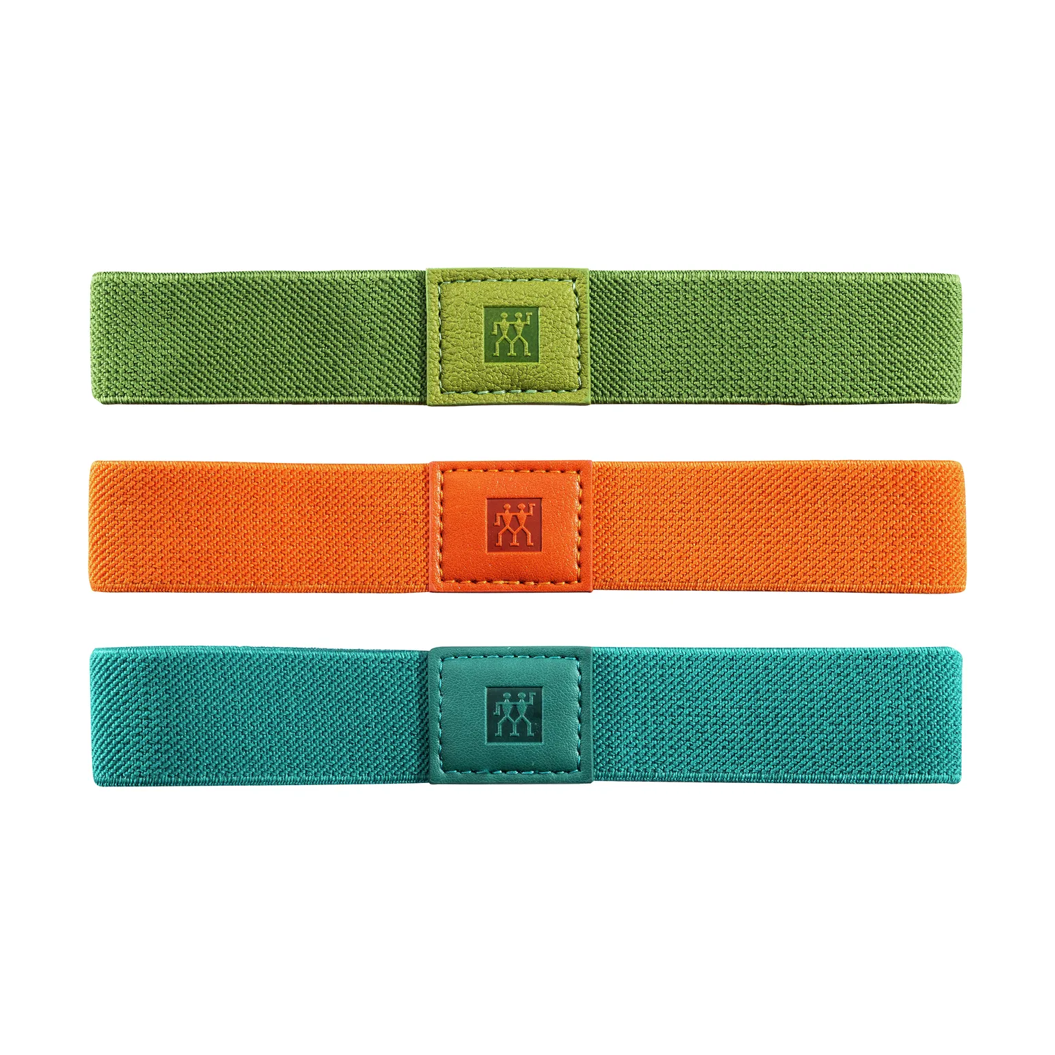 Zwilling αεροστεγή αξεσουάρ ελαστικών ιμάντων σετ, Μπλε-πράσινο-πορτοκαλί Zwilling