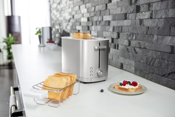 Zwilling φρυγανιέρα με συσκευή ζεστάματος ψωμιού 2 κοντές θέσεις - Ασήμι - Zwilling